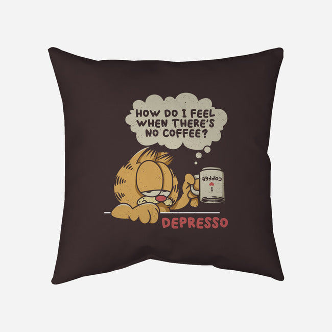 Depresso-None-Removable Cover-Throw Pillow-Xentee