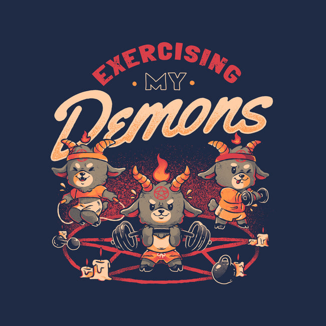 Exercising My Demons-Unisex-Pullover-Sweatshirt-eduely
