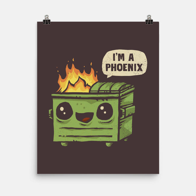 I'm A Phoenix-None-Matte-Poster-kg07