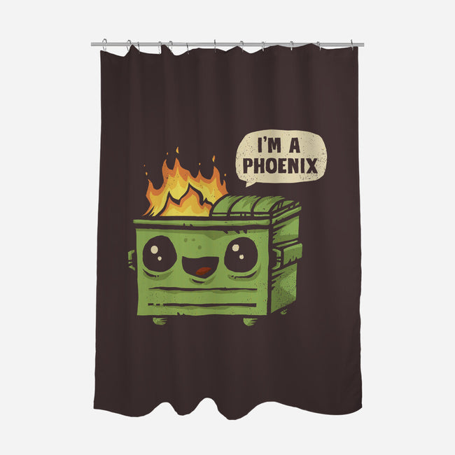 I'm A Phoenix-None-Polyester-Shower Curtain-kg07