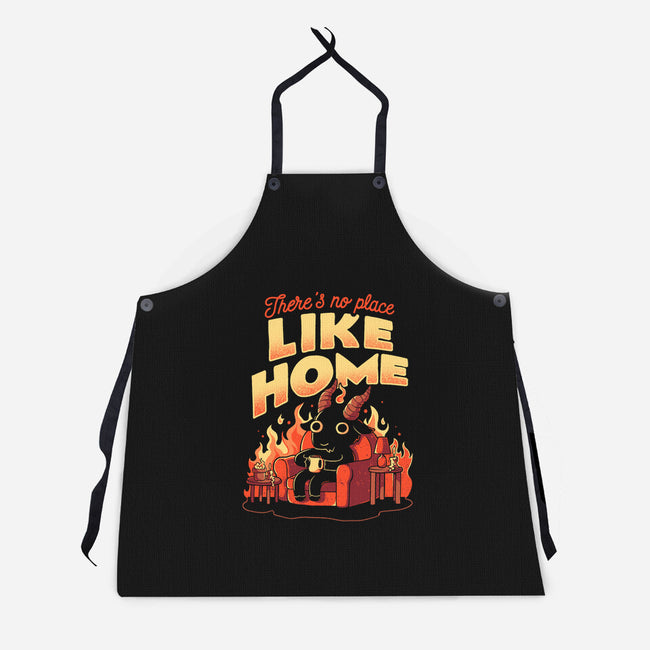 Home Sweet Hell-Unisex-Kitchen-Apron-eduely