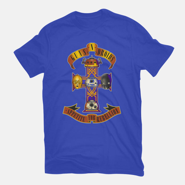 Guns N Droids-Mens-Basic-Tee-retrodivision