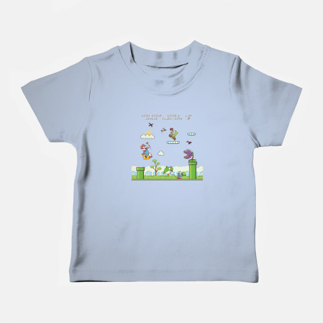 Gaming World-Baby-Basic-Tee-Xentee