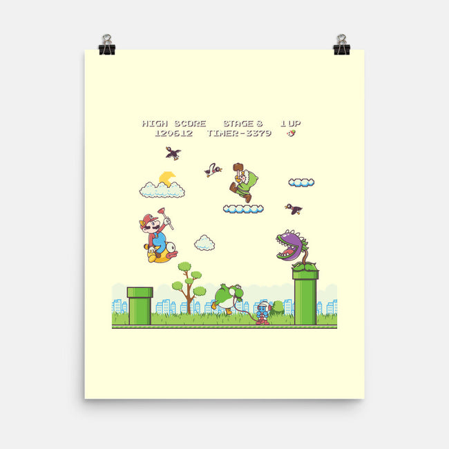 Gaming World-None-Matte-Poster-Xentee
