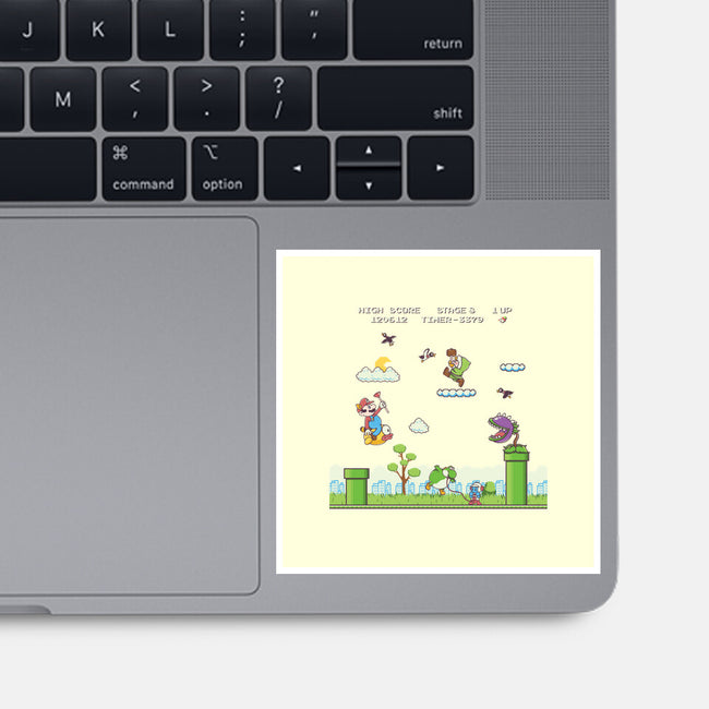 Gaming World-None-Glossy-Sticker-Xentee