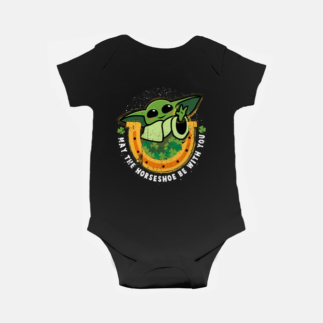May The Horseshoe Be With You-Baby-Basic-Onesie-bloomgrace28