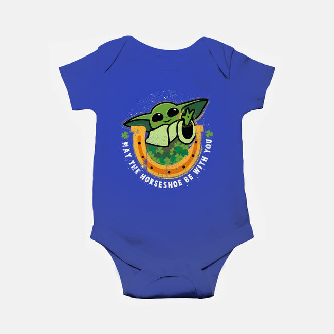 May The Horseshoe Be With You-Baby-Basic-Onesie-bloomgrace28