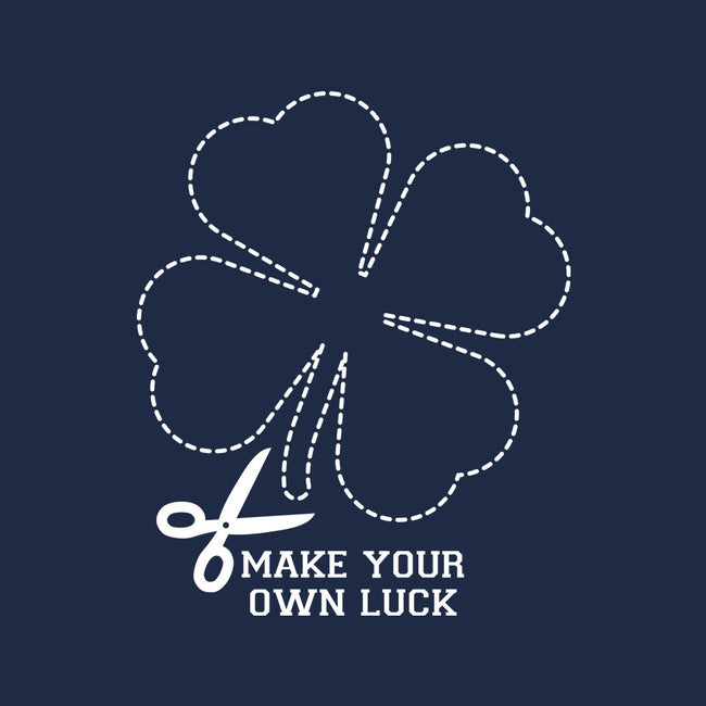 Make Your Own Luck-Womens-V-Neck-Tee-rocketman_art