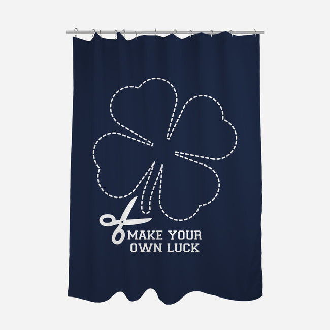 Make Your Own Luck-None-Polyester-Shower Curtain-rocketman_art