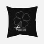 Make Your Own Luck-None-Removable Cover-Throw Pillow-rocketman_art