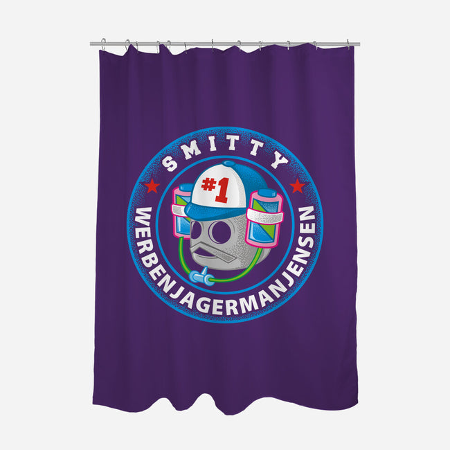 SMITTY-None-Polyester-Shower Curtain-arace