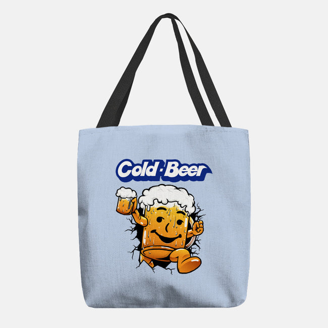Cold Beer-None-Basic Tote-Bag-joerawks