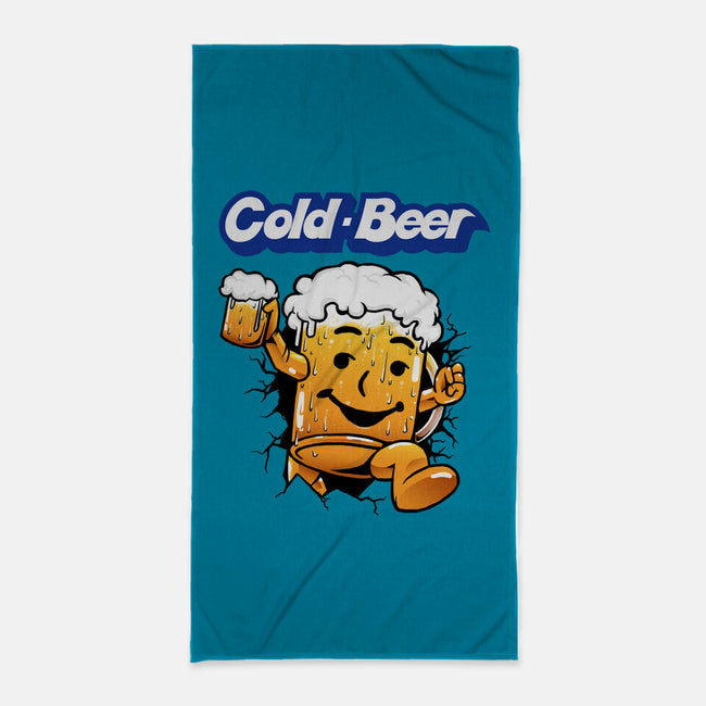 Cold Beer-None-Beach-Towel-joerawks