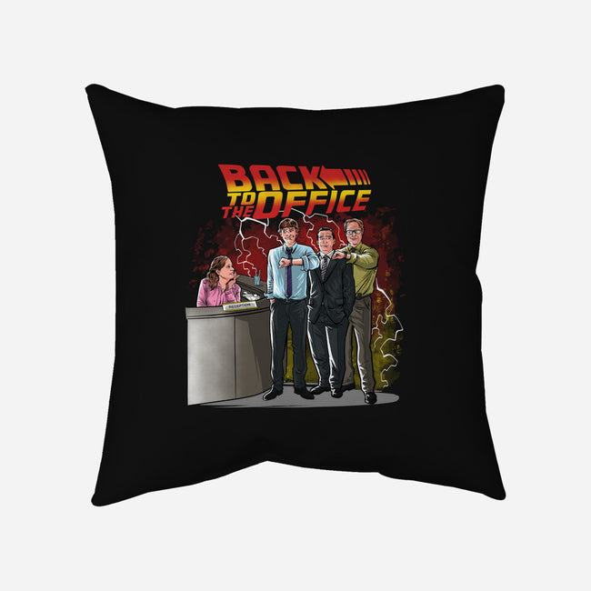 Back To The Office-None-Removable Cover-Throw Pillow-zascanauta