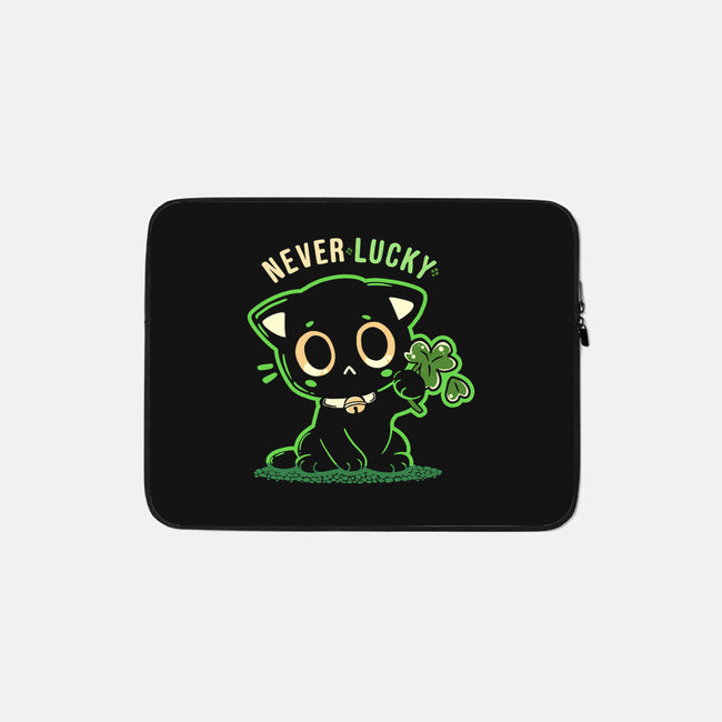 Never Lucky-None-Zippered-Laptop Sleeve-TechraNova