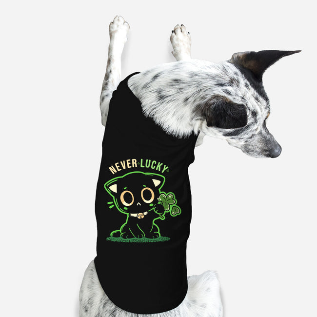 Never Lucky-Dog-Basic-Pet Tank-TechraNova
