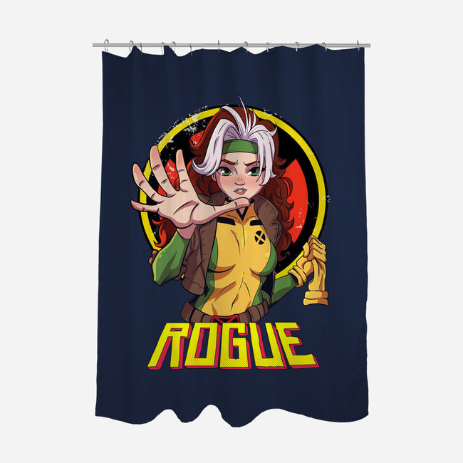 Mutant Rogue-None-Polyester-Shower Curtain-jacnicolauart