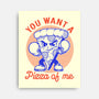 You Want A Pizza Of Me-None-Stretched-Canvas-fanfreak1