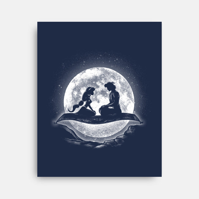 Moonlight Wishes-None-Stretched-Canvas-fanfreak1