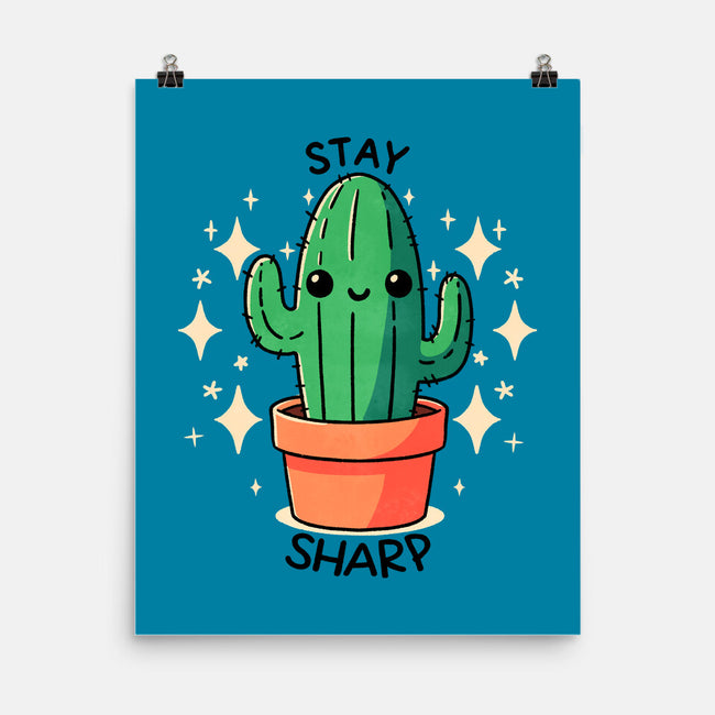 Stay Sharp-None-Matte-Poster-fanfreak1