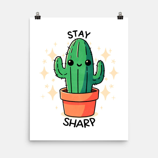 Stay Sharp-None-Matte-Poster-fanfreak1