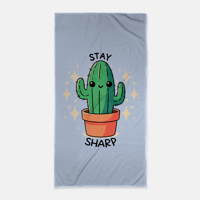 Stay Sharp-None-Beach-Towel-fanfreak1