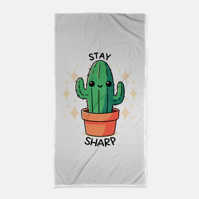 Stay Sharp-None-Beach-Towel-fanfreak1