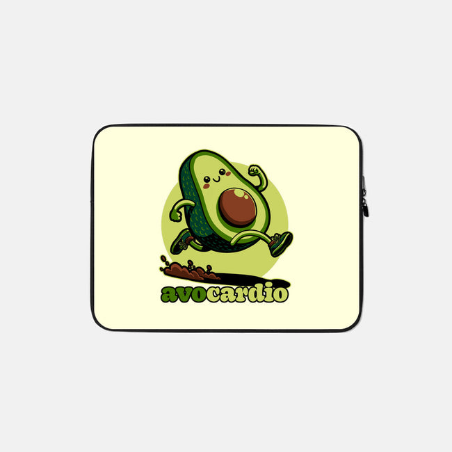 Avocado Exercise-None-Zippered-Laptop Sleeve-Studio Mootant