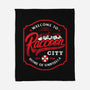 Raccoon City-None-Fleece-Blanket-arace