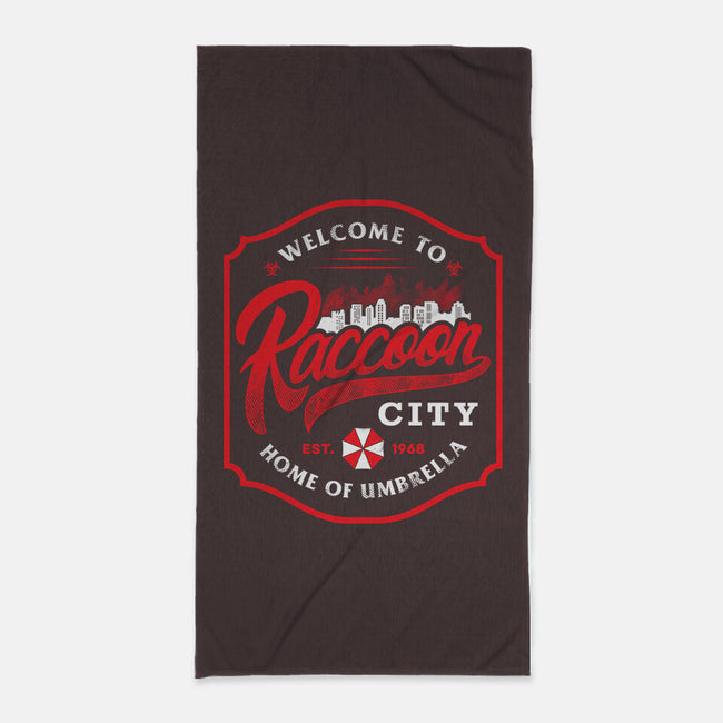 Raccoon City-None-Beach-Towel-arace
