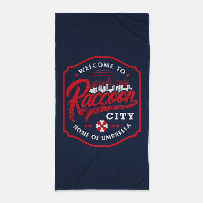 Raccoon City-None-Beach-Towel-arace