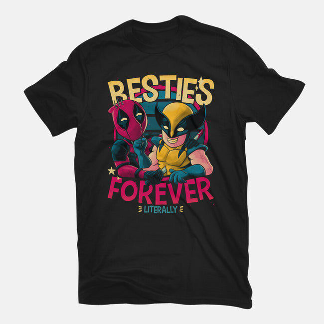 Besties Forever-Womens-Basic-Tee-teesgeex