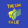 The Cake Is A Lie-Baby-Basic-Onesie-rocketman_art