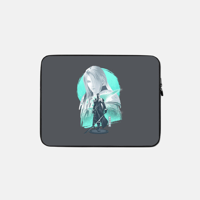 Silver-Haired Soldier-None-Zippered-Laptop Sleeve-hypertwenty
