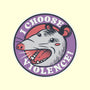 I Choose Violence Opossum-None-Beach-Towel-tobefonseca