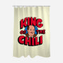 King Of The Chili-None-Polyester-Shower Curtain-Raffiti