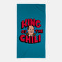 King Of The Chili-None-Beach-Towel-Raffiti