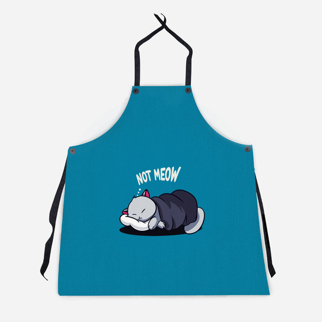 Not Meow-Unisex-Kitchen-Apron-fanfabio