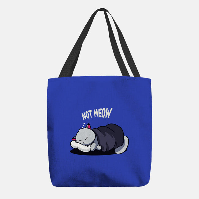 Not Meow-None-Basic Tote-Bag-fanfabio