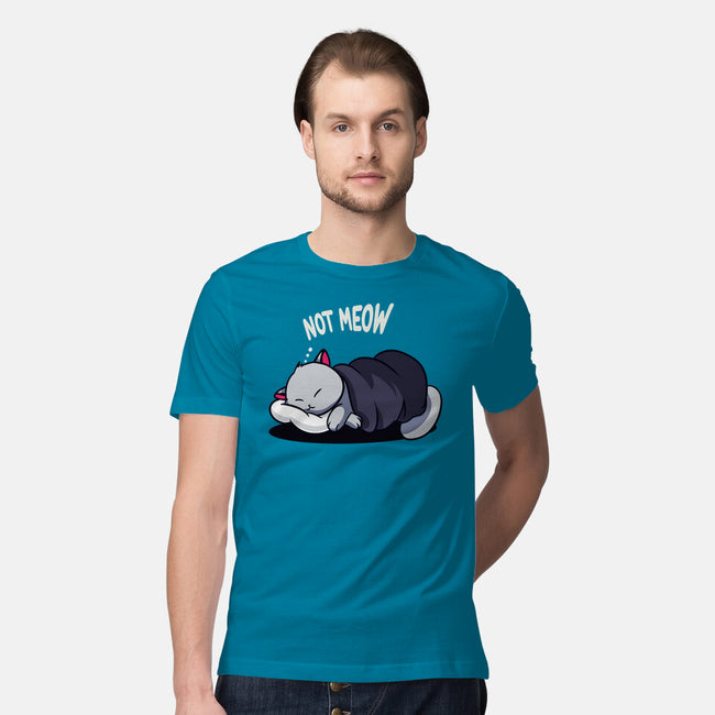 Not Meow-Mens-Premium-Tee-fanfabio