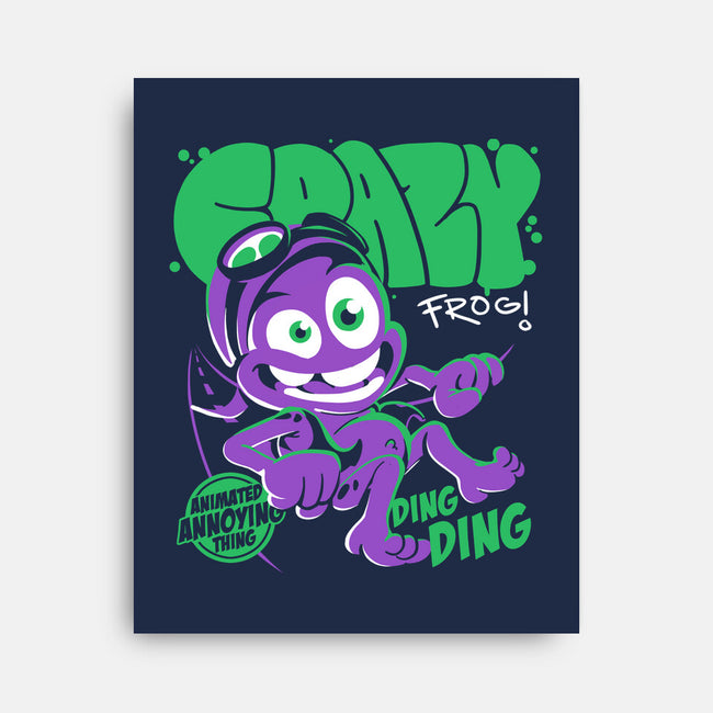 Crazy Frog-None-Stretched-Canvas-estudiofitas