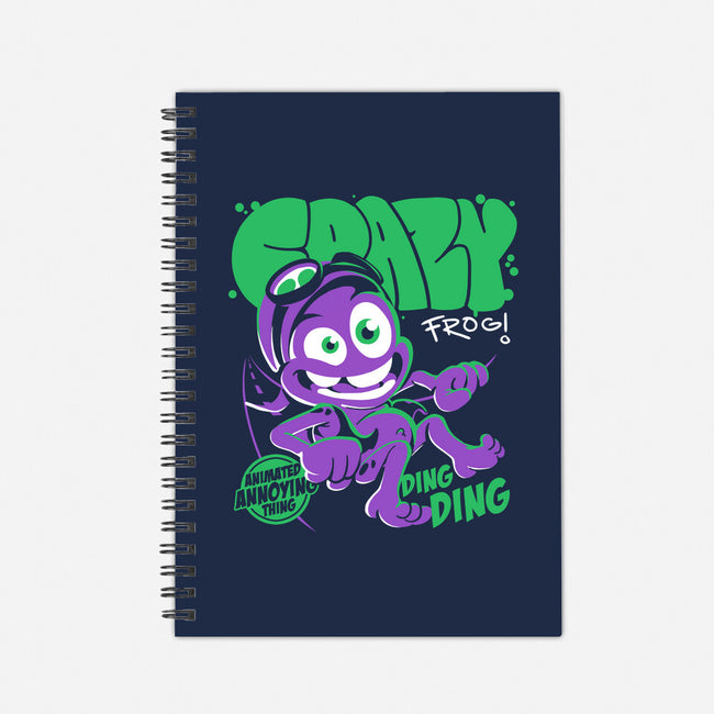 Crazy Frog-None-Dot Grid-Notebook-estudiofitas