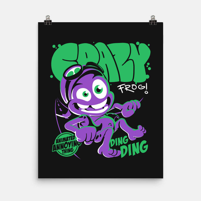 Crazy Frog-None-Matte-Poster-estudiofitas