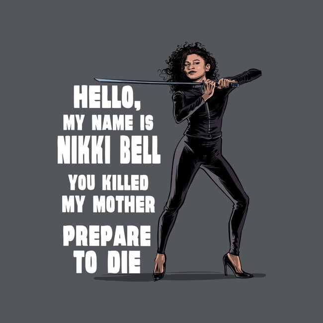My Name Is Nikki Bell-None-Glossy-Sticker-zascanauta