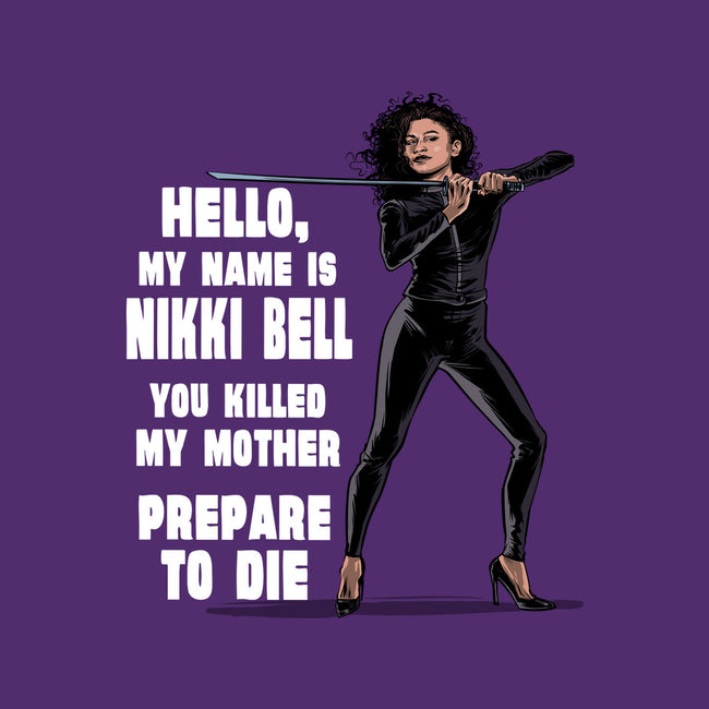 My Name Is Nikki Bell-Womens-Basic-Tee-zascanauta