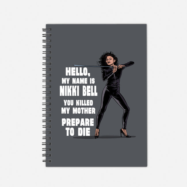 My Name Is Nikki Bell-None-Dot Grid-Notebook-zascanauta