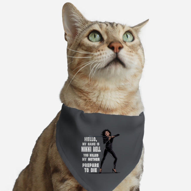 My Name Is Nikki Bell-Cat-Adjustable-Pet Collar-zascanauta