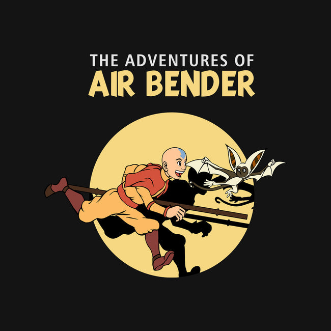 The Adventures Of Air Bender-Mens-Basic-Tee-joerawks