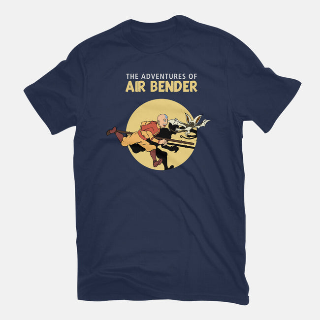 The Adventures Of Air Bender-Youth-Basic-Tee-joerawks