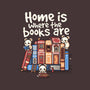 Home Is Where The Books Are-None-Fleece-Blanket-NemiMakeit